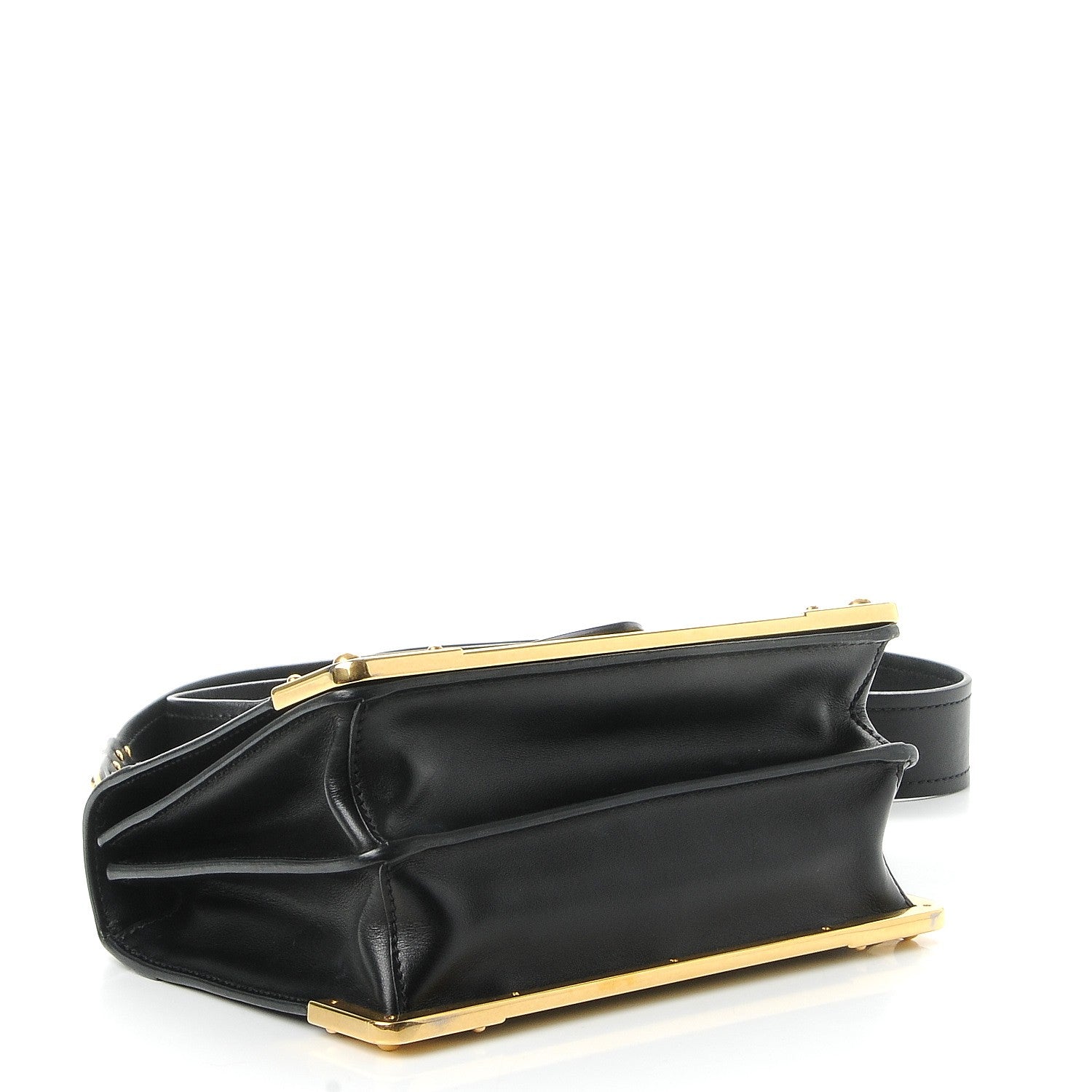 Prada City Calf Saffiano Cahier Bag Nero Black 4 of 7