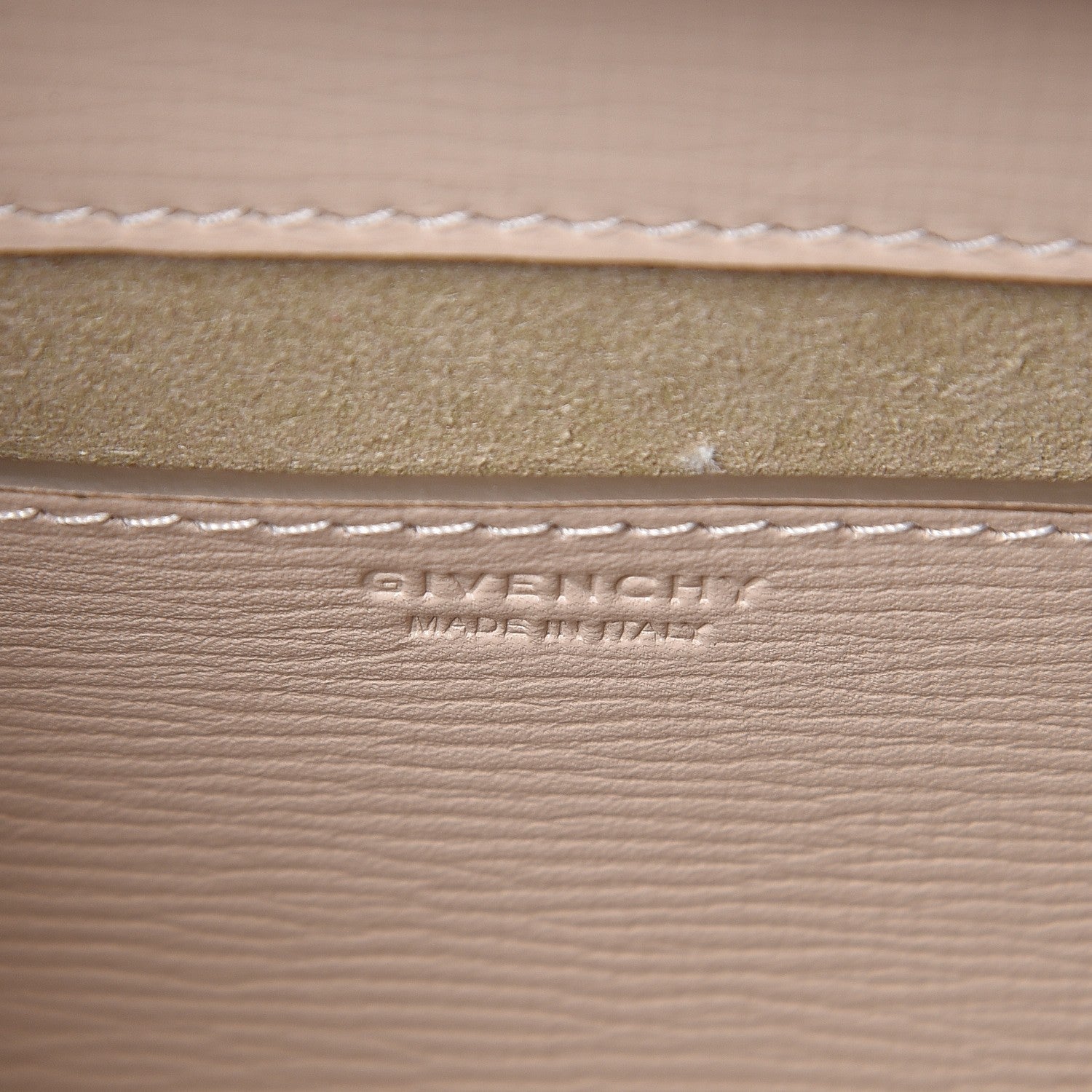 Givenchy Textured Calfskin Micro Pandora Box Clutch Nude Pink 6 of 6