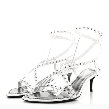 Louis Vuitton Calfskin Citizen Sandal 39.5 White 3 of 8