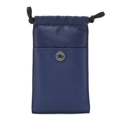 Hermes Milo Lambskin Swift Pilo Phone Case Bleu Saphir Black 1 of 11