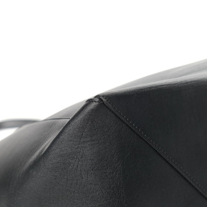 Celine Calfskin Large Clasp Cabas Black 10 of 16