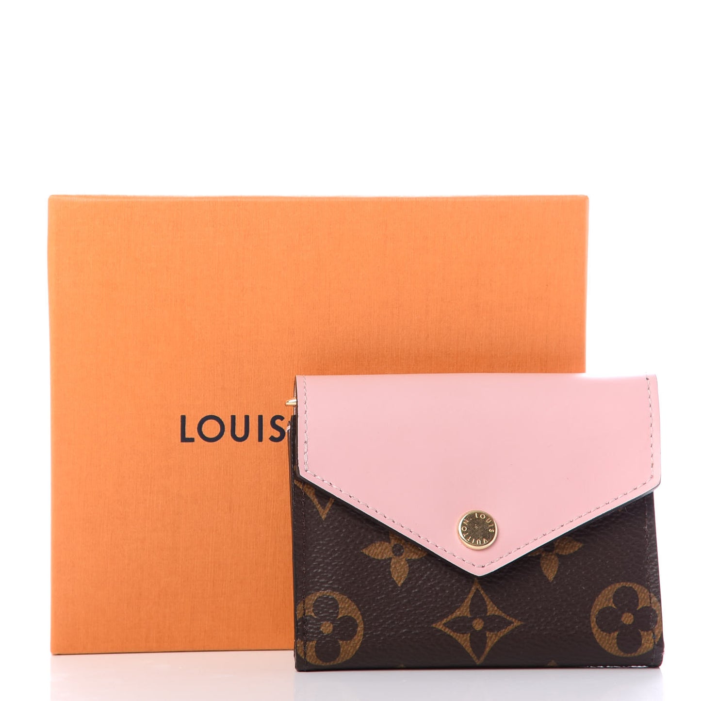 Monogram Zoe Wallet Rose Ballerine