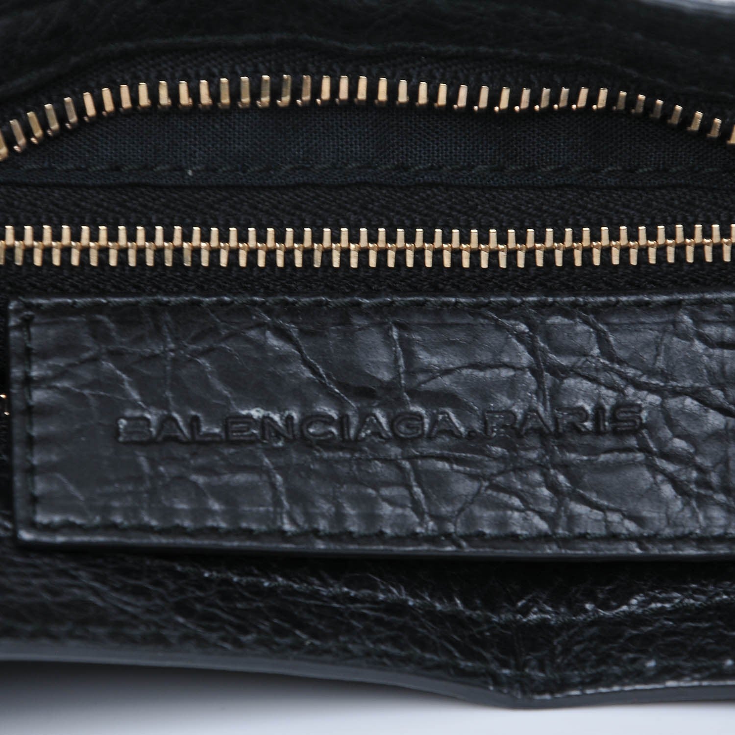 Balenciaga Agneau Giant 12 Rose Gold Hardware City Black 6 of 7