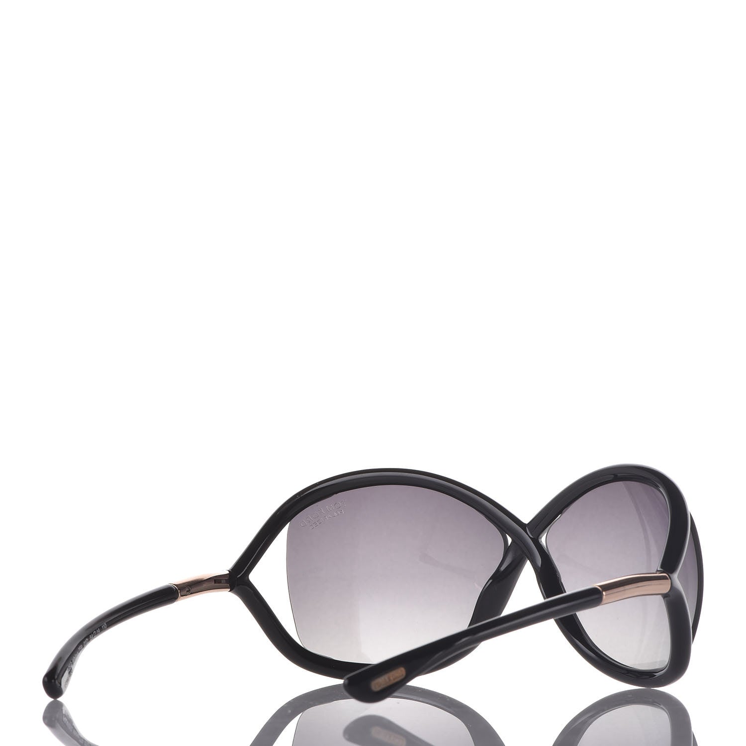Tom Ford Acetate Whitney Crossover Sunglasses TF9 Black 4 of 7
