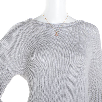 Chanel Enamel CC Ladybug Necklace Pink White Gold 2 of 5