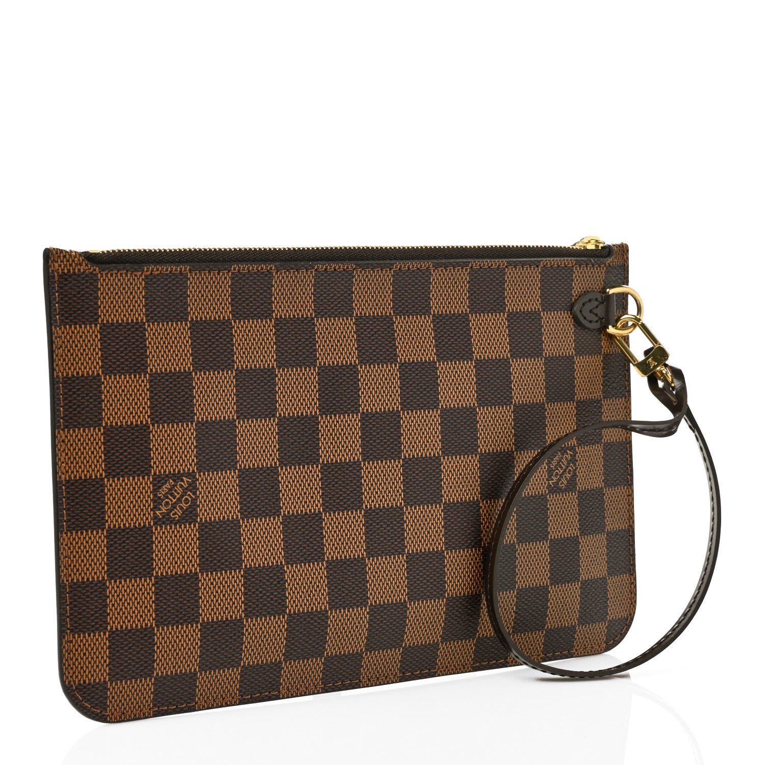 Louis Vuitton Damier Ebene Neverfull MM GM Pochette 3 of 7