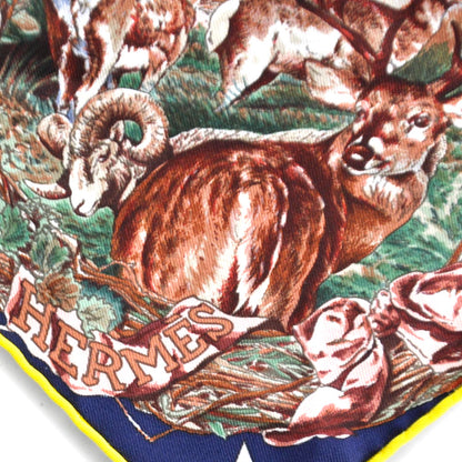 Hermes Silk Faune et Flore du Texas Scarf 70 7 of 9