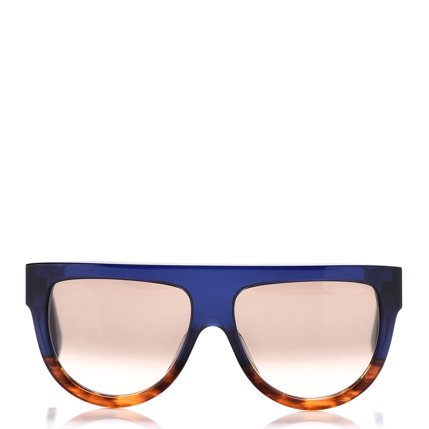 Acetate Shadow Sunglasses CL 41026/S Tortoise Havana Blue