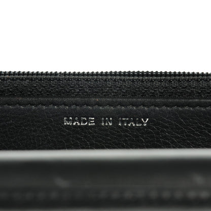 Chanel Calfskin Chevron Boy Wallet On Chain WOC Black 7 of 8