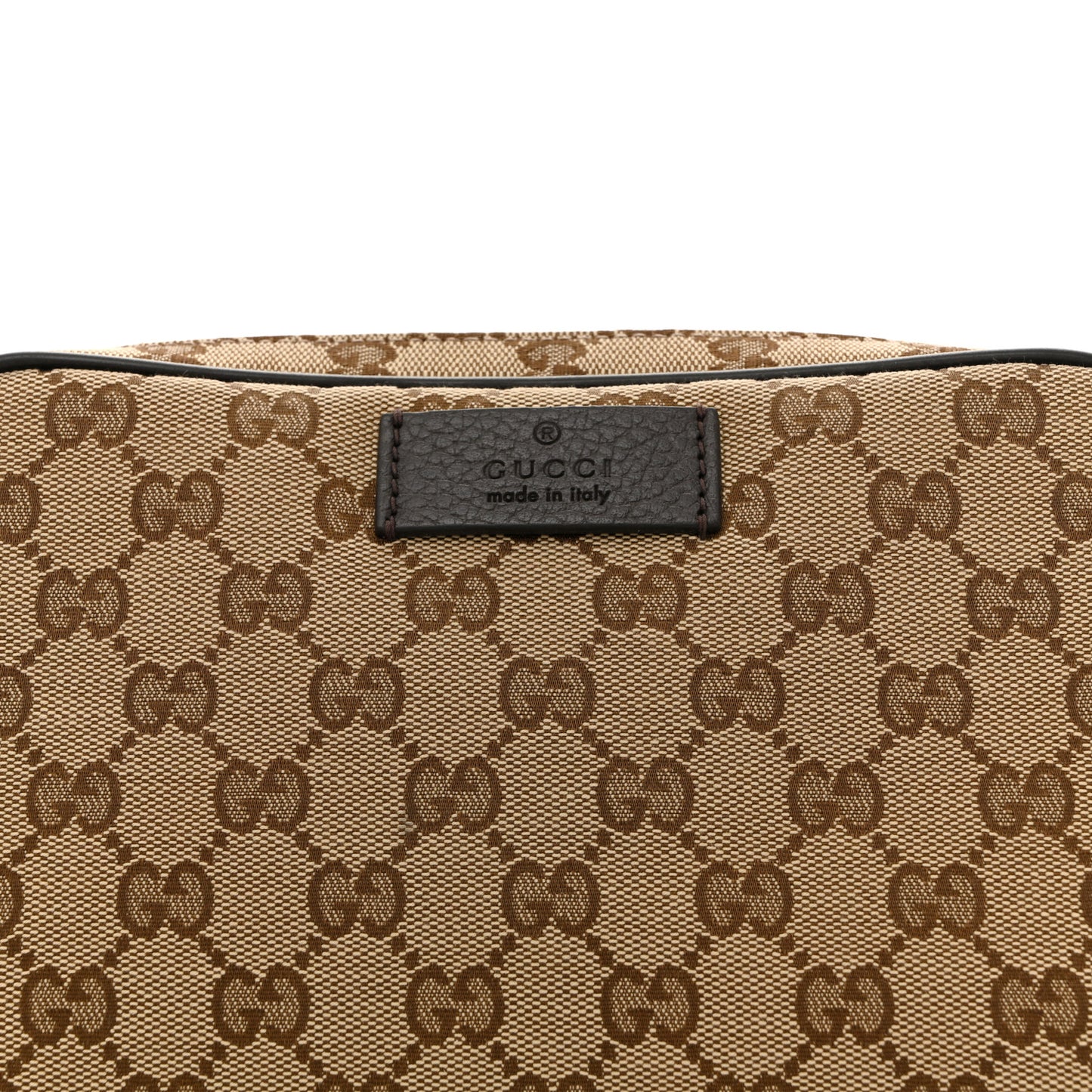Monogram Belt Bag Dark Brown
