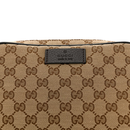 Gucci Monogram Belt Bag Dark Brown 8 of 12