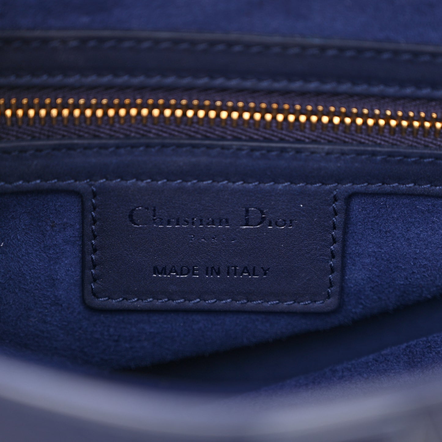 Ultra Matte Calfskin Saddle Bag Blue