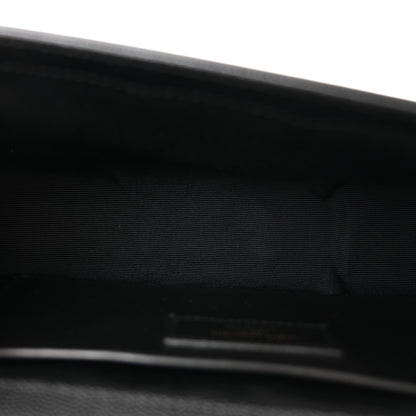 Saint Laurent Grain De Poudre Medium Classic Monogram Kate Satchel Black 5 of 10