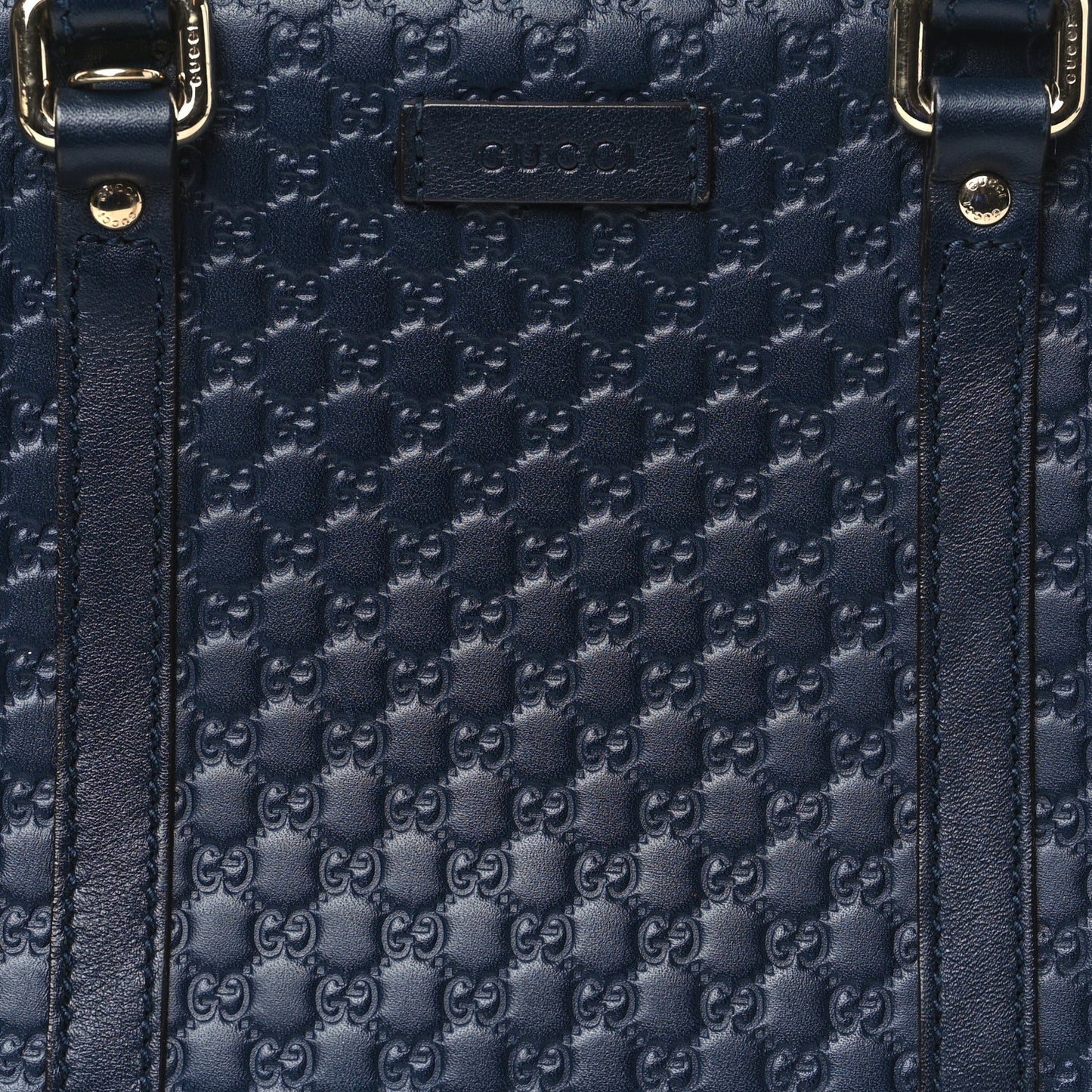 Microguccissima Medium Crossbody Bag Blue