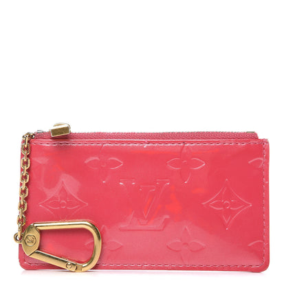 Louis Vuitton Vernis Key Pouch Framboise 1 of 8