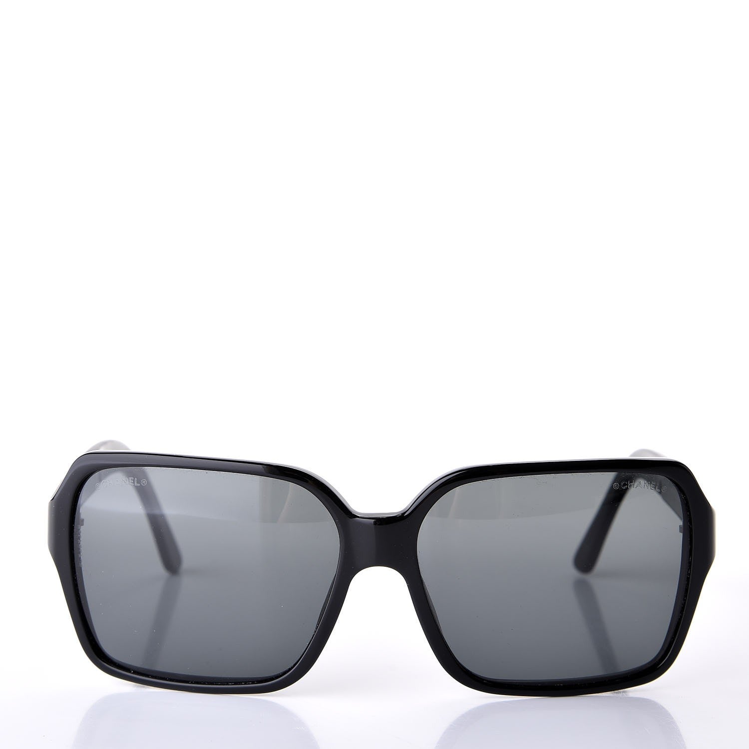 Chanel Acetate Logo Sunglasses 5139 Black Multicolor 2 of 8
