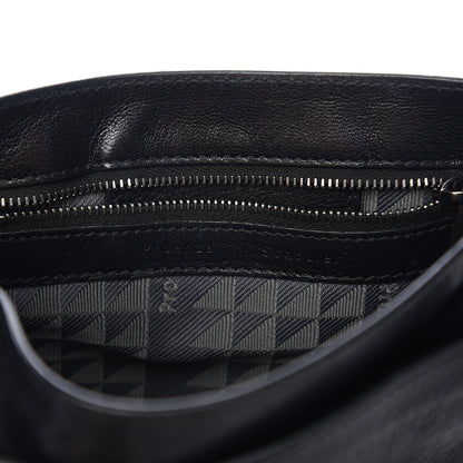 Proenza Schouler Lambskin Fringe PS1 Crossbody Pouch Black 5 of 8