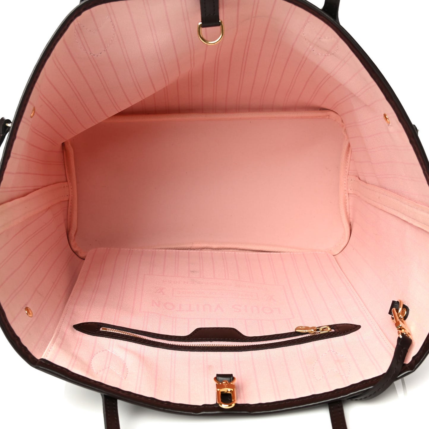 Damier Ebene Neo Neverfull MM Rose Ballerine
