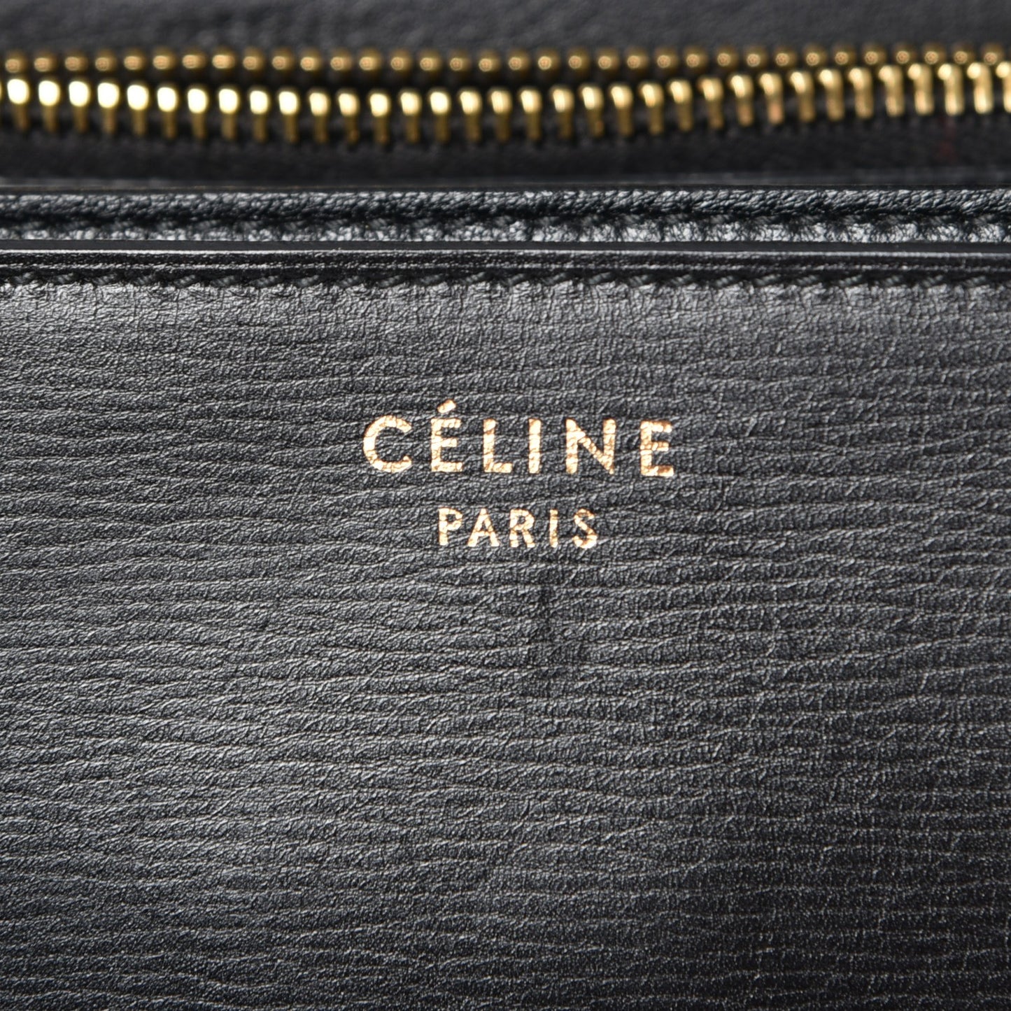Liege Calfskin Large Classic Box Flap Bag Black