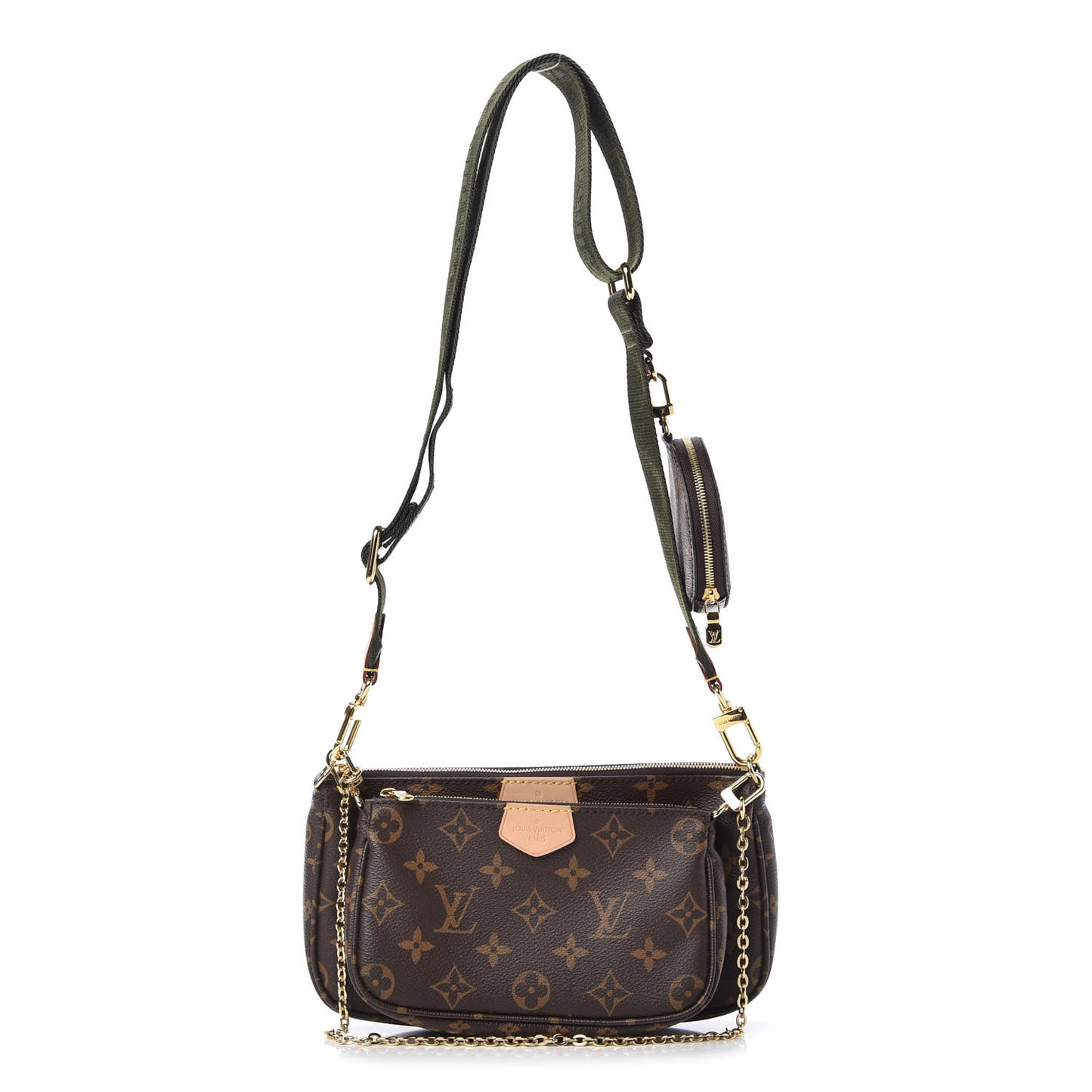 Monogram Multi Pochette Accessories Kaki