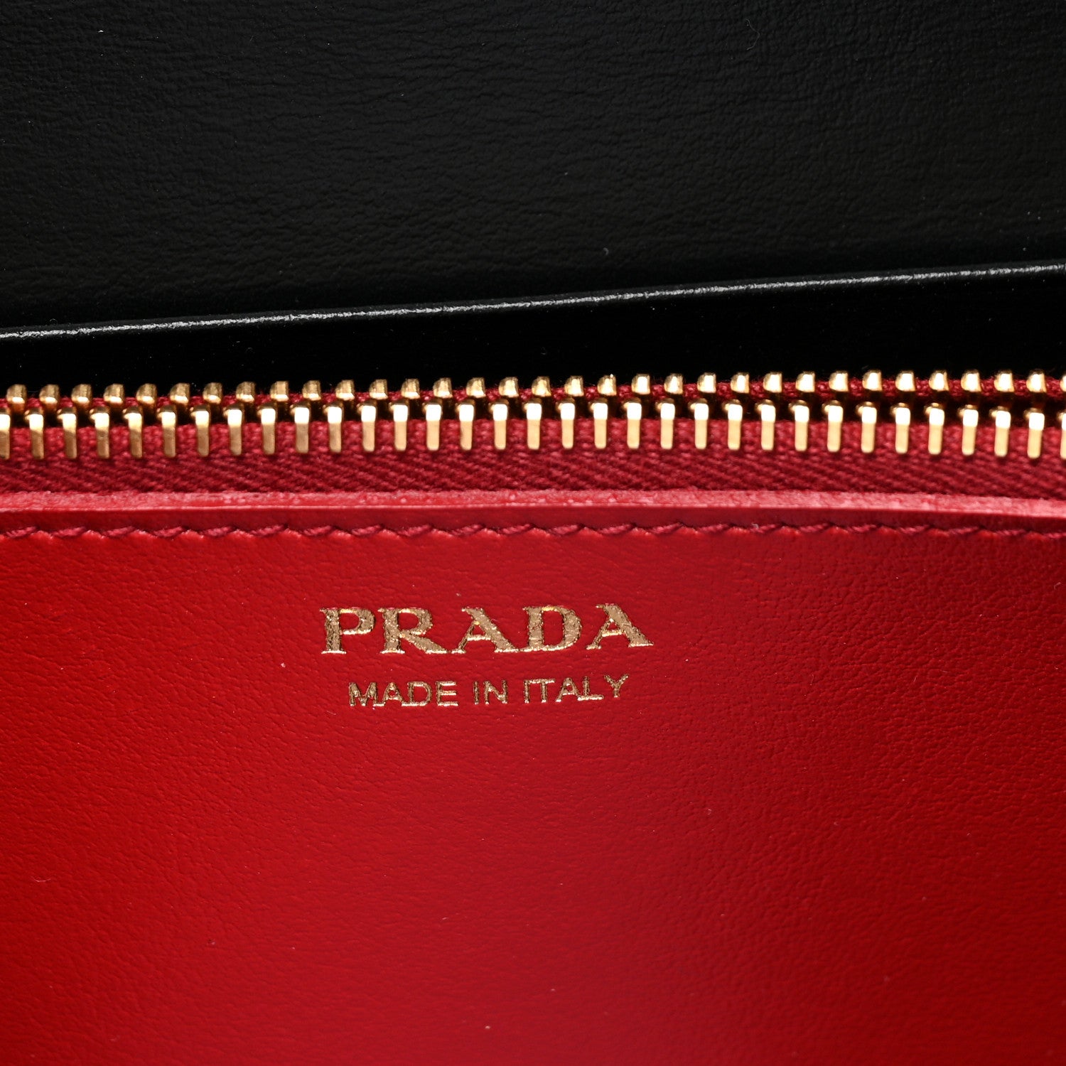 Prada Saffiano Wallet With Shoulder Strap Black 6 of 8