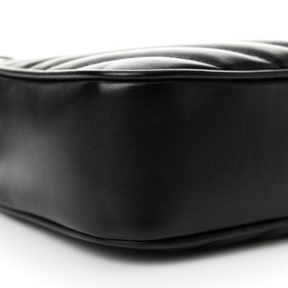 Saint Laurent Calfskin Matelasse Monogram Lou Camera Bag Black 10 of 10