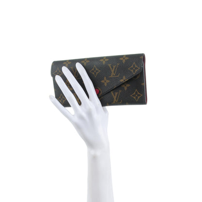 Louis Vuitton Monogram Josephine Wallet Red 2 of 8