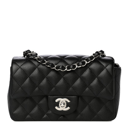 Chanel Caviar Quilted Mini Rectangular Flap Black 1 of 11