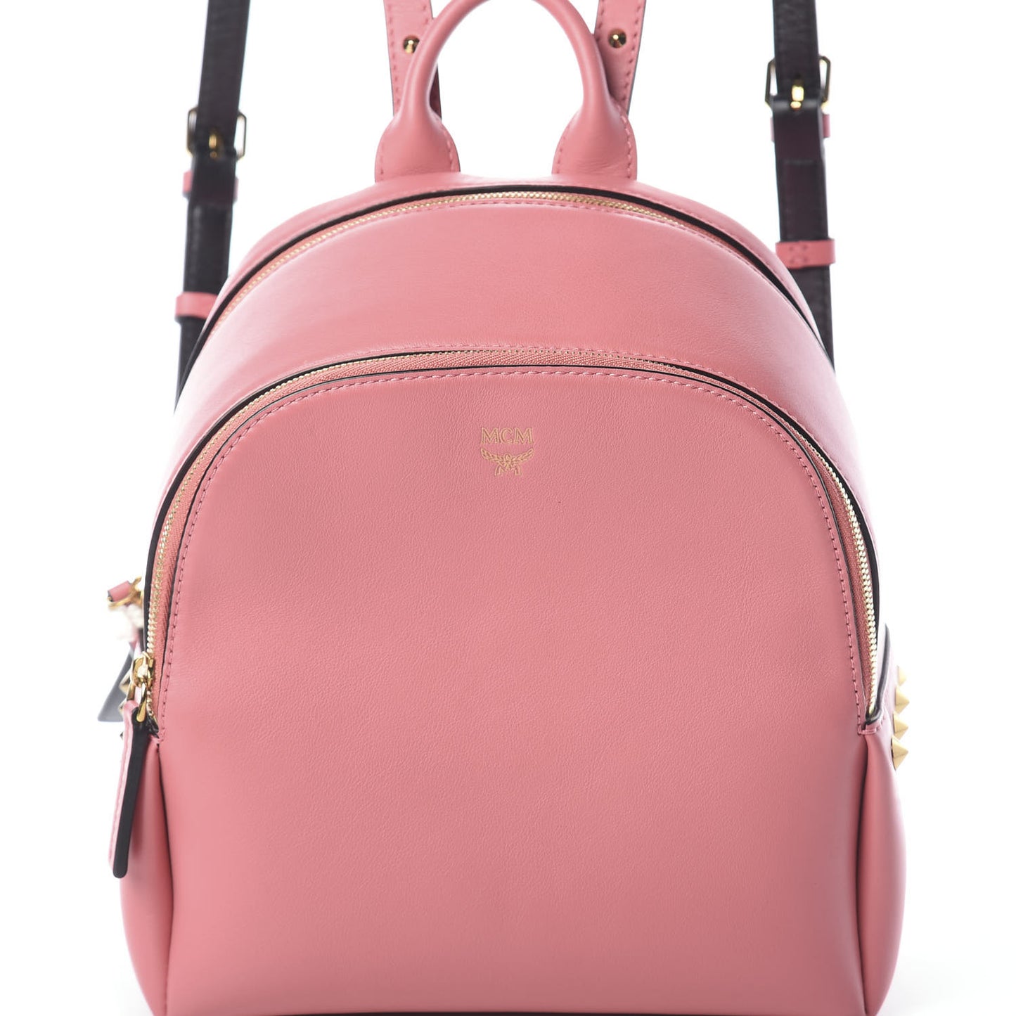 Calfskin Mini Duchess Polke Studs Backpack Pink