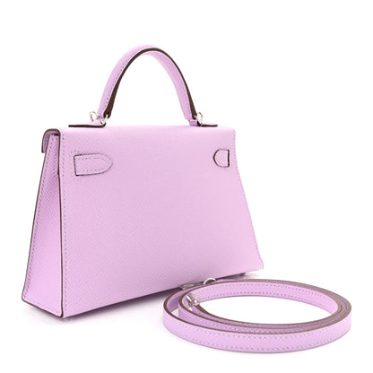 Hermes Epsom Mini Kelly Sellier 20 Guimauve 3 of 10