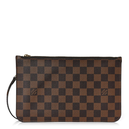 Louis Vuitton Damier Ebene Neverfull MM GM Pochette 1 of 8