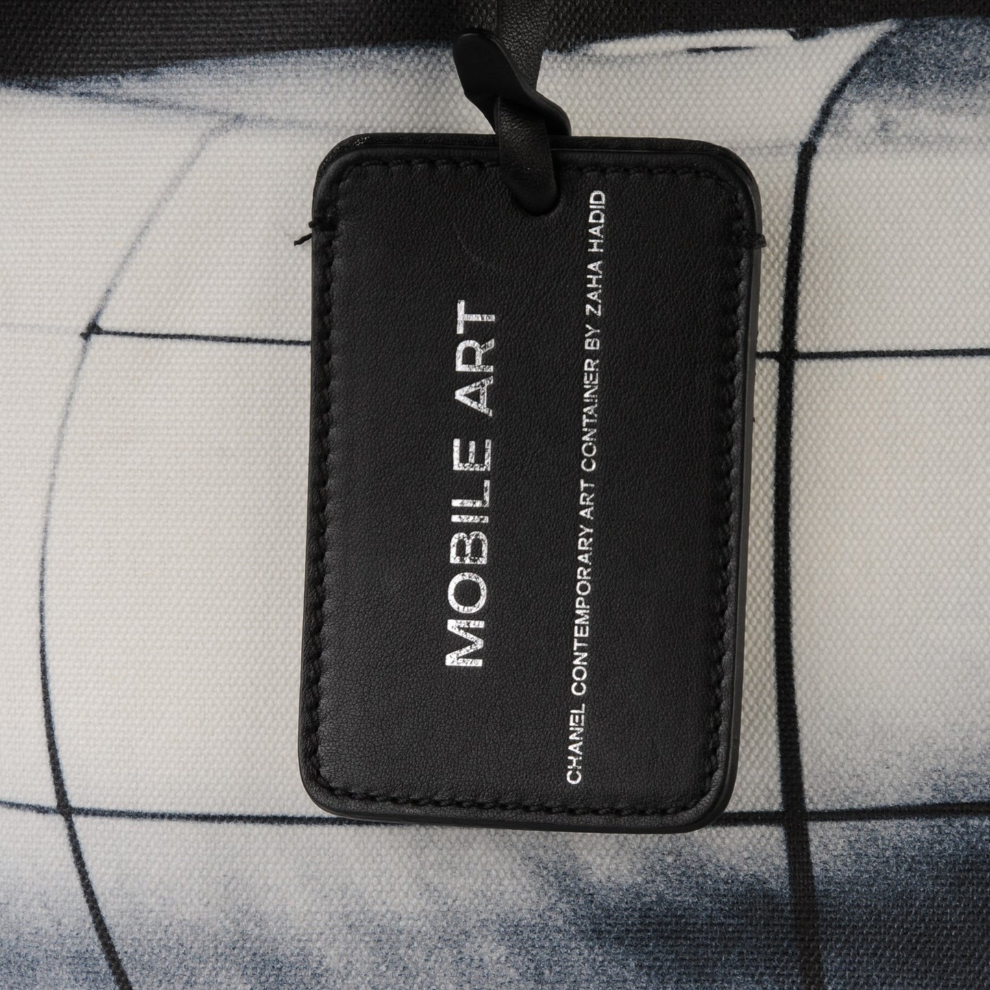 Canvas Karl Lagerfeld Mobile Art Tote Black
