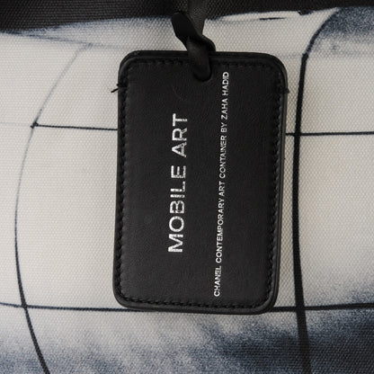 Chanel Canvas Karl Lagerfeld Mobile Art Tote Black 5 of 8