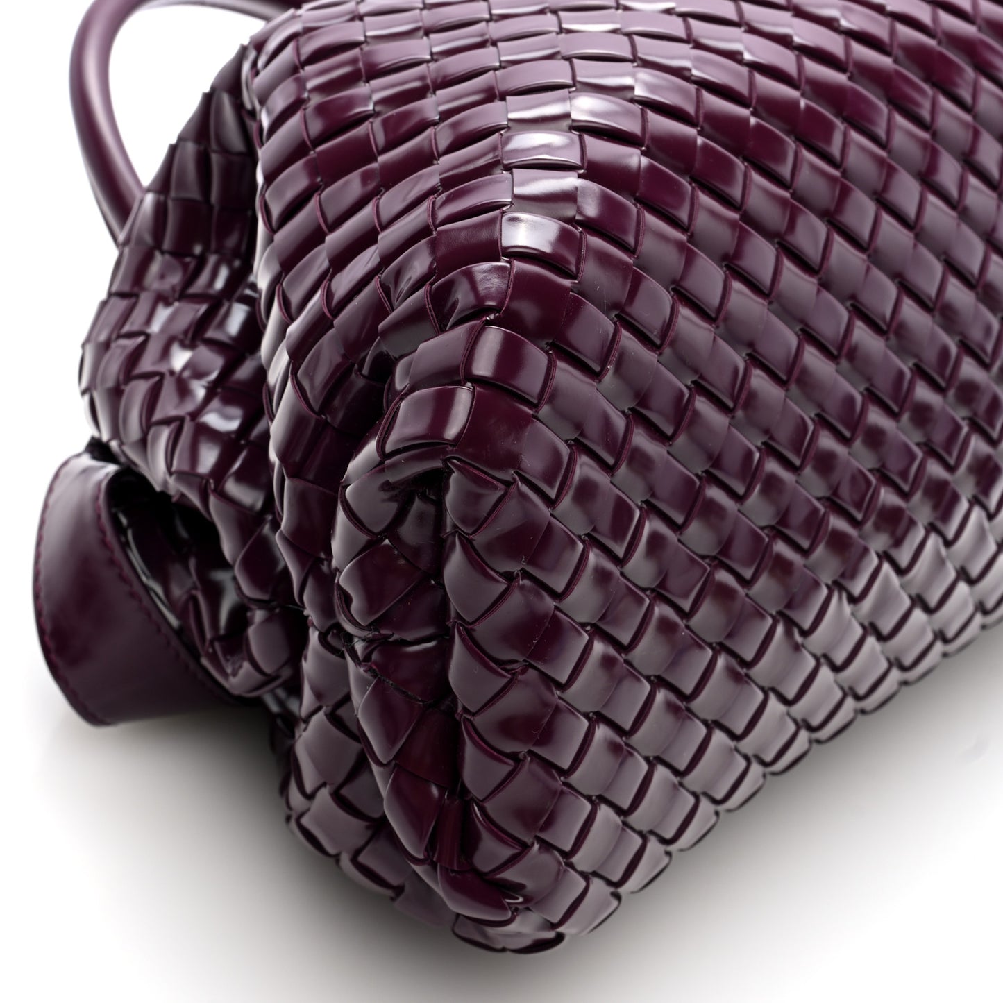 Nappa Intrecciato Small Padded The Handle Tote Mystic