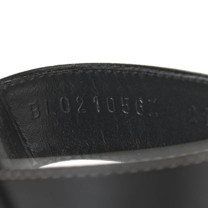 Hermes Box Calfskin Oran Sandals 39.5 Black 8 of 15