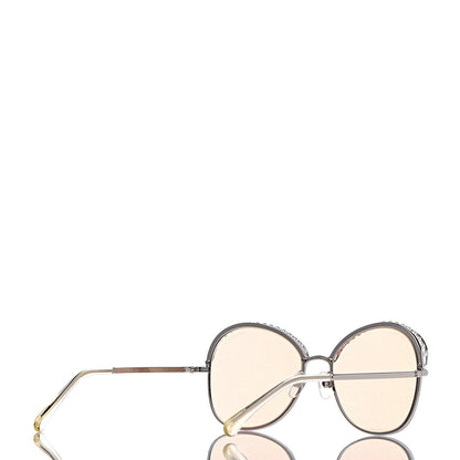 Chanel Pearl Sunglasses 4246-H Silver Beige 4 of 8