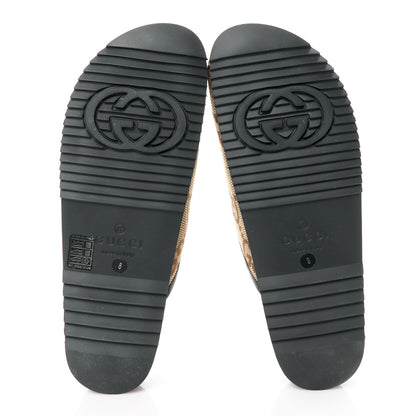 Gucci Monogram Maxi GG Mens Sandals 8 Camel 5 of 10