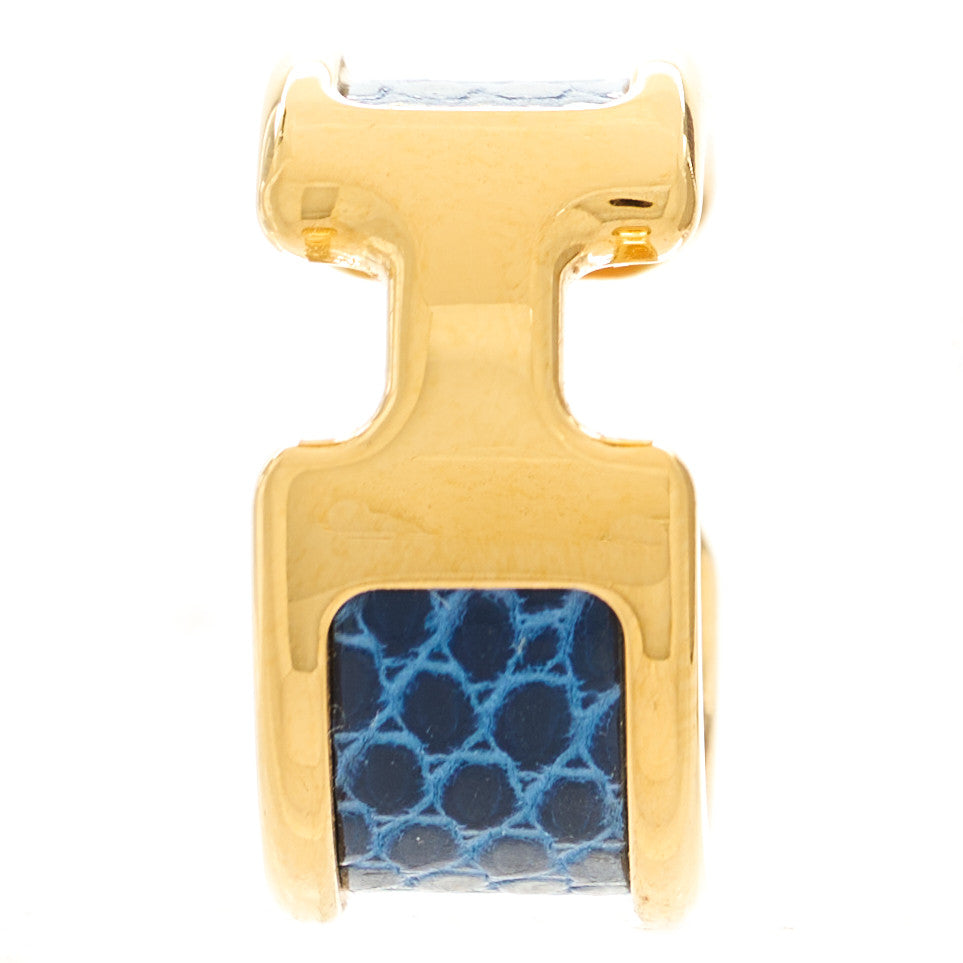 Lizard Olympe Ear Cuff Bleu Saphir