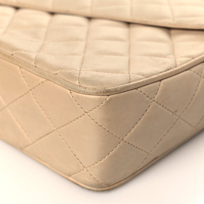 Chanel Lambskin Quilted Tassel Flap Camera Case Beige 9 of 15