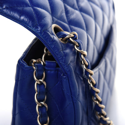 Chanel Lambskin Quilted Mini Rectangular Flap Royal Blue 12 of 13