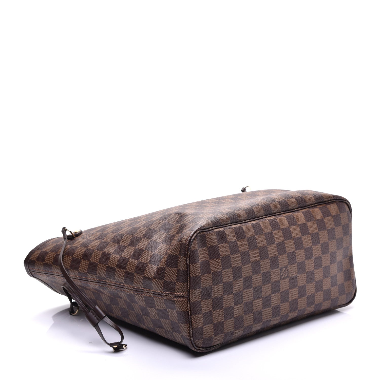 Louis Vuitton Damier Ebene Neo Neverfull MM Rose Ballerine 4 of 9