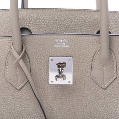 Hermes Togo Birkin 30 Gris Tourterelle 22 of 36