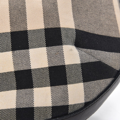 Burberry Beat Check Hobo Black 12 of 12