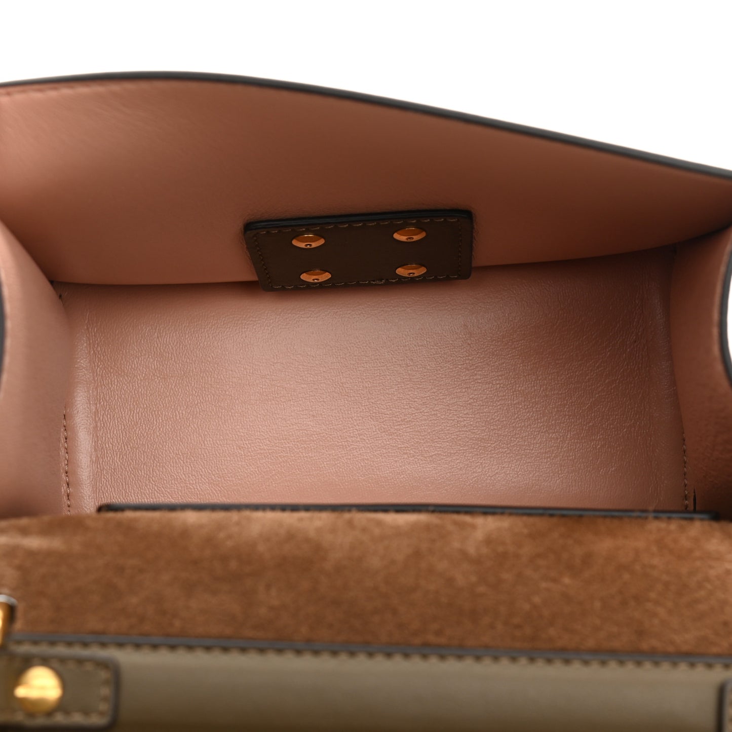 Vitello Grace Matte Small Kan U Shoulder Bag Wood