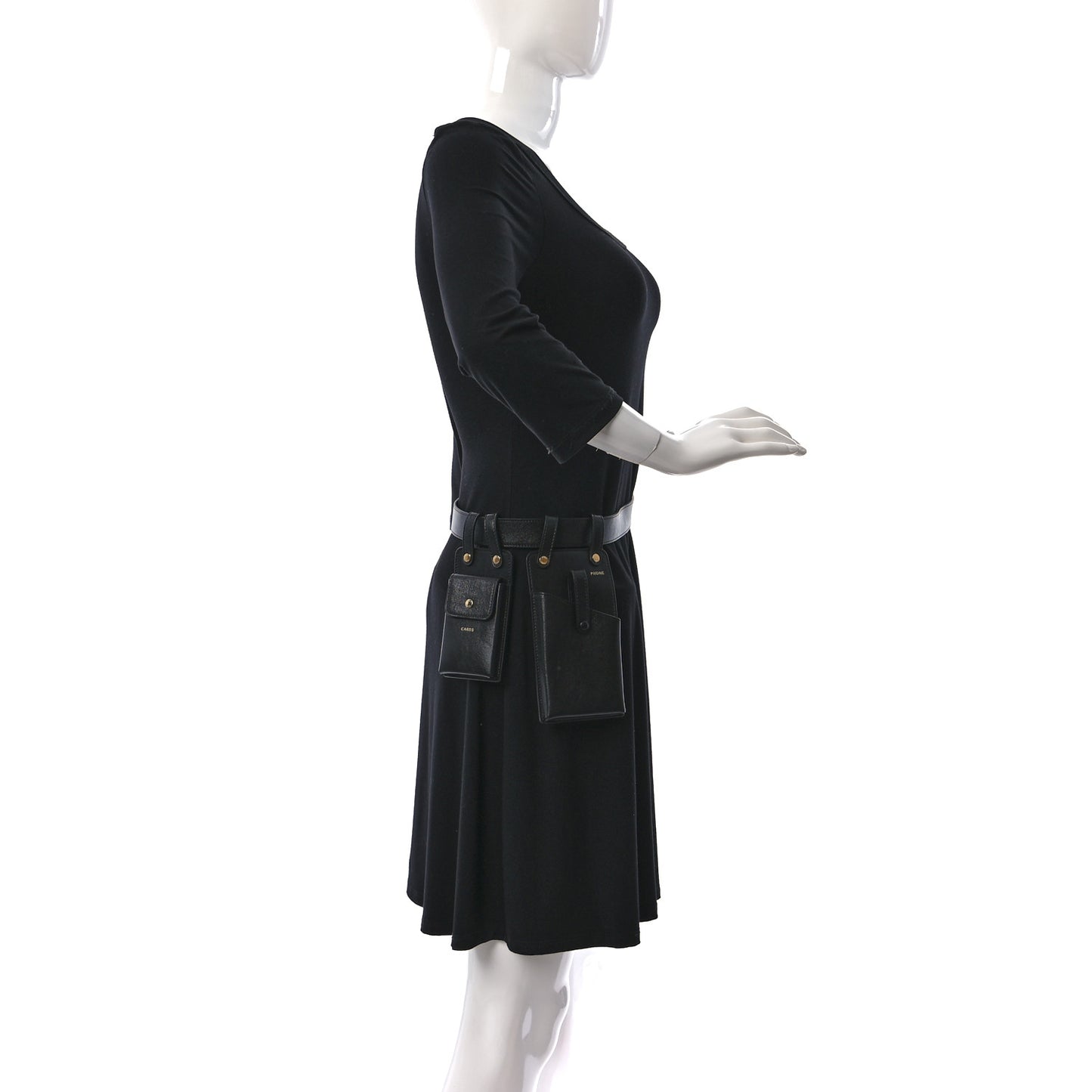 Vitello Glacier Utility Belt Pouch Black