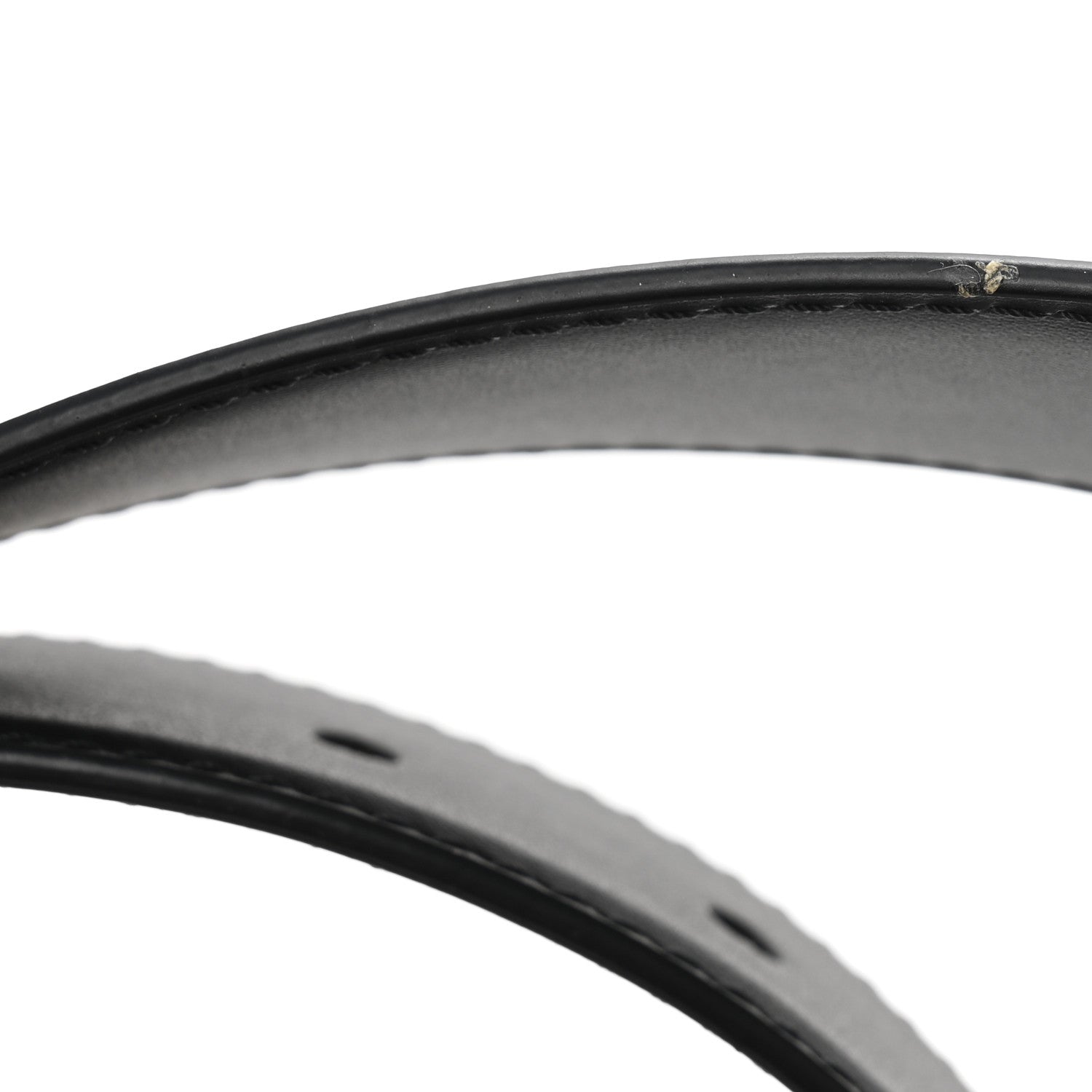 Louis Vuitton Calfskin 35mm Pont Neuf Belt 110 44 Black 7 of 8