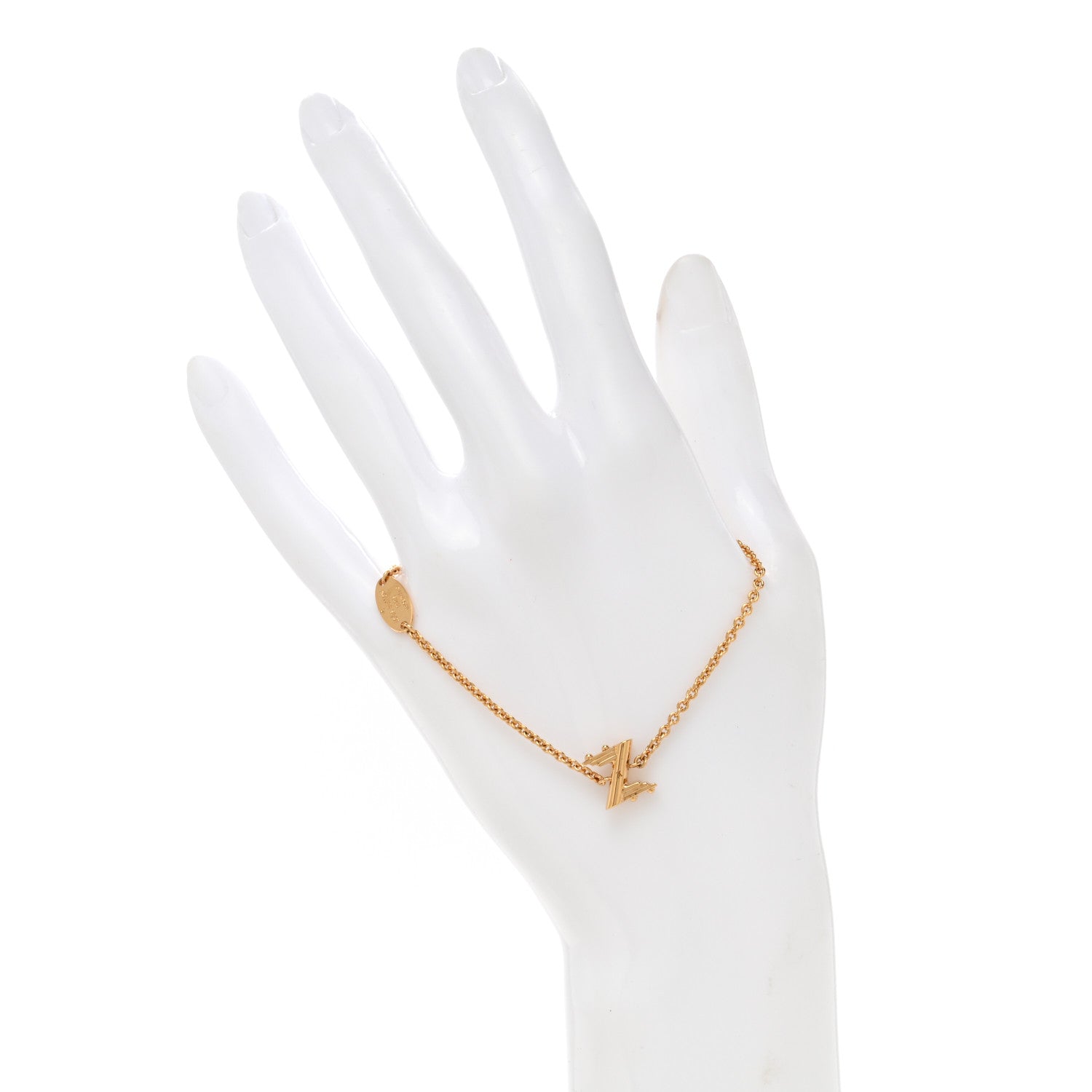 Louis Vuitton LV And Me Letter Z Bracelet Gold 2 of 4