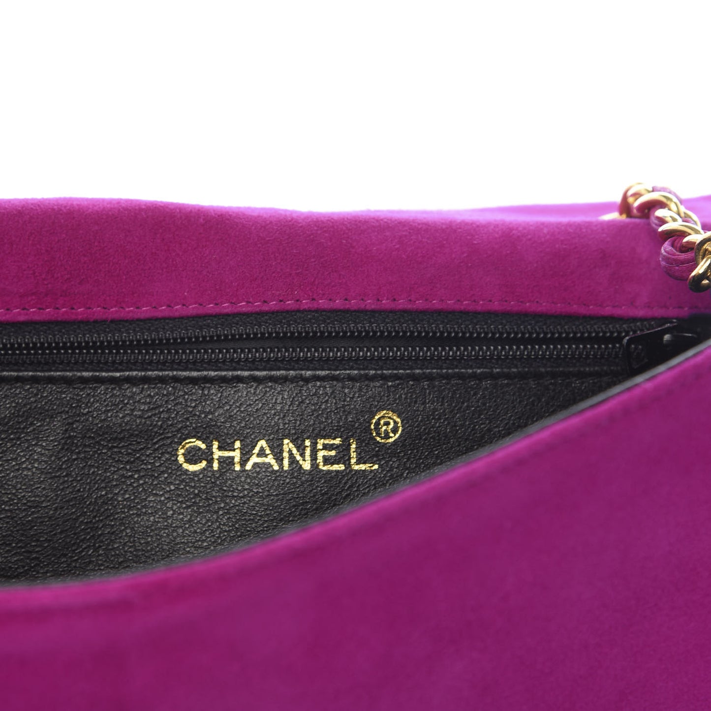 Suede CC Tassel Flap Pink