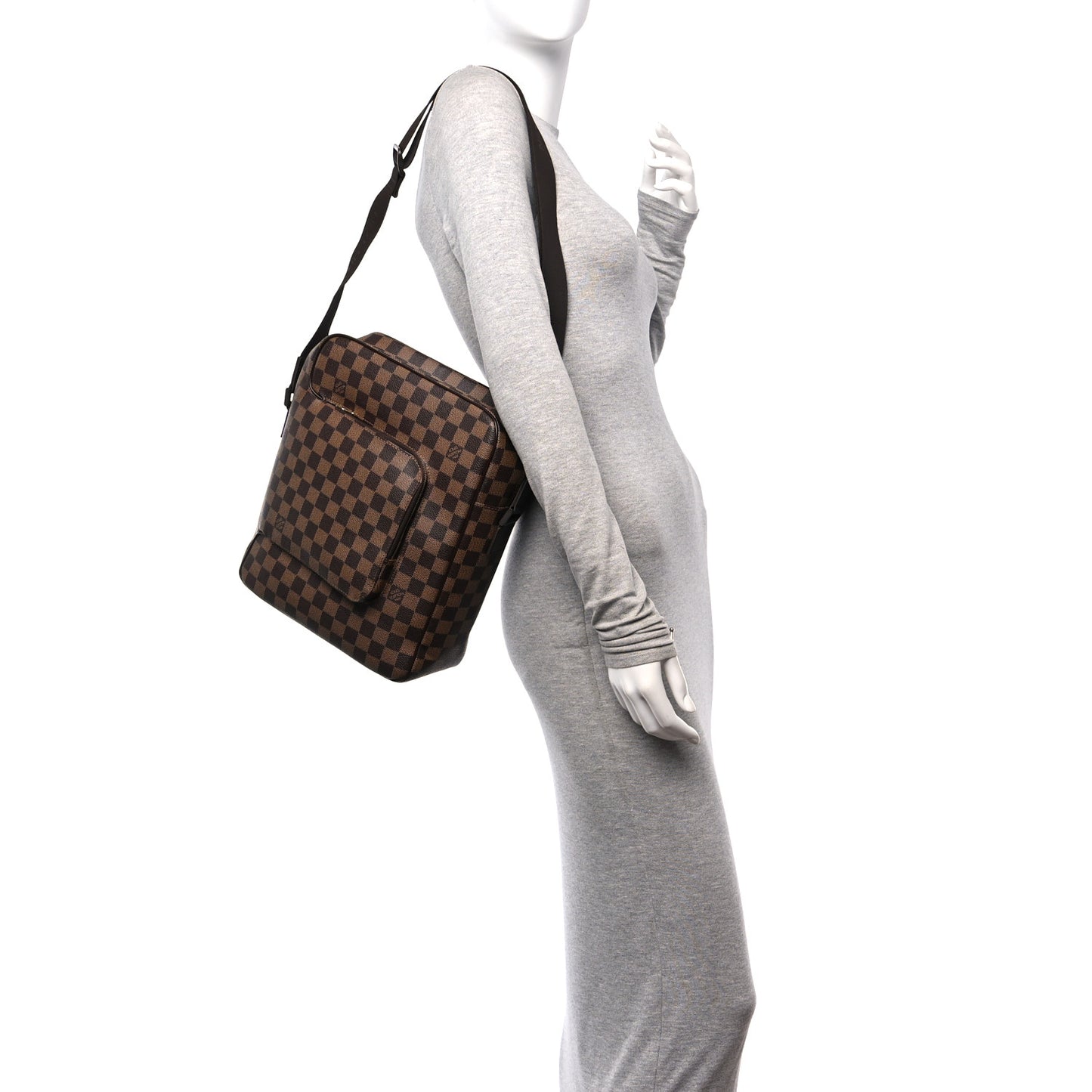 Damier Ebene Olav MM Messenger Bag