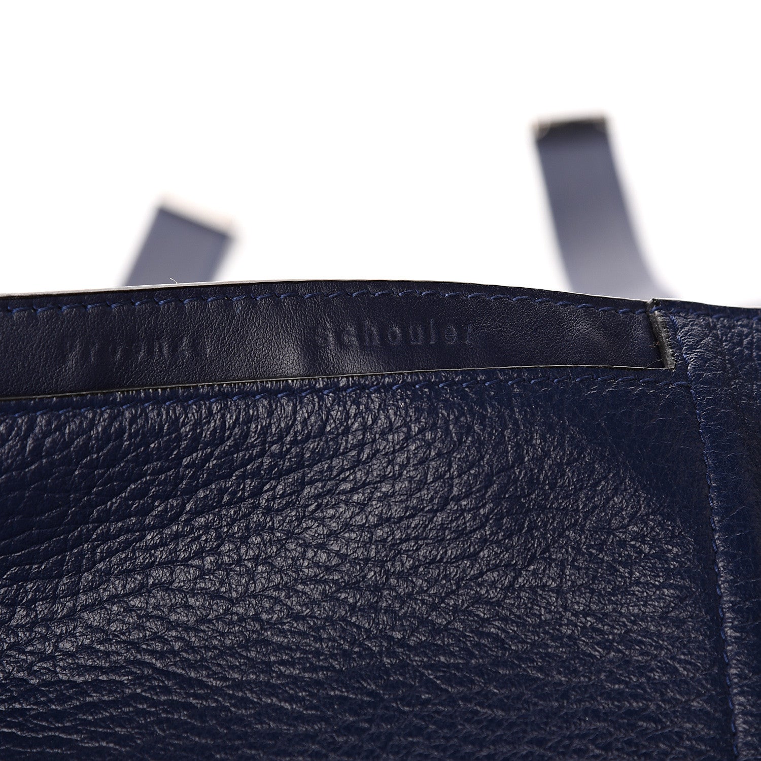 Proenza Schouler Pebbled Calfskin PS Courier Backpack New Navy 5 of 10